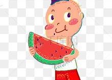 吃瓜娱乐素材图片下载